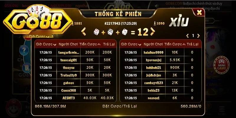 tài xỉu go88